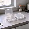 Caja Cuadrada de 10.5 Joyero Caja de Almacenamiento con Cuentas Caja de Plástico PP Caja de Muestras de Componentes con Pegatina Caja Organizadora de Tornillos de Repuesto