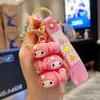 Muñeco de animal de dibujos animados de celebridad en línea Jenga llavero lindo llavero de coche colgante de bolsa pequeño regalo al por mayor