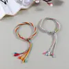 Reencarnación Básica Cuerda de Mano Trenzada Terminada Paquete de Material Trenzado Video Tutorial de Entrega Pulsera para Pareja Novia