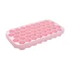 Molde de Silicona para Cubitos de Hielo con Tapa, Fabricador de Cubitos de Hielo, Popular Molde de Cubitos de Hielo de Frutas DIY para Uso en Casa