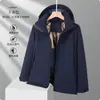 Chaqueta Impermeable a Prueba de Frío de Otoño e Invierno para Hombres y Mujeres Ropa de Protección contra Salpicaduras de Agua Ropa de Trabajo Ropa para Grupos de Montañismo y Esquí Ropa de Trabajo