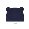 Gorro Fetal Delgado de Primavera y Otoño para Bebé Gorro Fetal para Recién Nacido Gorro de Oreja de una Sola Capa Gorro de Color Sólido para Bebé 0-6 Meses