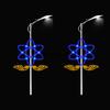 Luz de modelado LED, farola LED, poste de lámpara, luz de paisaje de ensueño chino, poste de lámpara para exteriores, luz de modelado para vacaciones