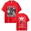 Camiseta Rapper Chris Brown Breezy Bowl Xx Tour 2025, Moda Hip-Hop Masculina e Feminina