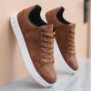 Zapatos de Hombre Transfronterizos Verano 2024 Nuevos Tenis Modernos Versátiles Zapatos Casuales Zapatos Casuales de Cuero para Hombre de Talla Grande