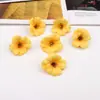 Flores artificiales pequeñas, flores de cosmos, materiales para cabeza de flor de pasador DIY, arreglos florales de boda, artículos decorativos, accesorios para caja de regalo de ropa, cabezas de flor