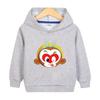 Suéter con capucha de otoño para niños 2022 nuevo abrigo guapo para niños de otoño abrigo casual de primavera y otoño para niños