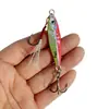 Wanya Shore Casting Señuelos de Pesca para Jigging Lento Anzuelo de Pesca Señuelo de Pesca Señuelo de Pesca Metal Señuelo de Plomo para Pez Mandarín y Caballa