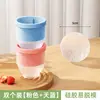 Molde grande para bolas de hielo de grado alimenticio, herramienta para hacer hielo para whisky, máquina de cubitos de hielo redondos para uso doméstico, bandeja redonda grande de silicona para hielo