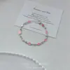 "Despertar de Dez Mil Flores" Estilo Nacional Novo Chinês Esmalte em Pó Peônia Pulseira Versátil Exquisite Alta Qualidade Dobrável Usar Joia de Mão