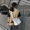 Bolsa Grande para Estudiantes Hombres y Mujeres Bolso Cruzado de Lona ins Bolso Cruzado Pequeño Casual para Mujeres Nuevo 2023 Bolso de Hombro Estilo Coreano