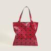 Bolso de mano japonés de estilo nicho, ligero, moderno y con diseño geométrico romboidal de seis cuadrículas, combinable con todo. Bolso de mano moderno y versátil para mujer.