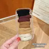 Elásticos de Cabelo para Rabo de Cavalo Alto Infantil 2026 Novo Estilo Faixas de Cabelo para Meninas, Suave com o Cabelo, Elásticos de Cabelo, Alta Elasticidade Acessórios de Cabelo
