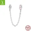 Pulsera DIY Original de Conejito de Pascua y Huevo Yinziyun con Cuentas de Plata S925 Coloridas y Vibrantes y Cuentas de Vidrio