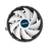 Ventilador de CPU de 300 W con 4 tubos de cobre, silencioso y luminoso, para refrigeración de ordenador, universal, con borde cruzado.