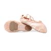 Sapato de Gato para Gato Adulto Sapato de Dança em Tecido Elástico Sapato de Dança Lona Feminino Solado Macio Sapato de Prática Sapato de Yoga Ballet