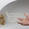 Ins Ferro Art Basket Nordic Minimalist Sticker Basket Storage Basket Shooting Props ins Photo Background Posing Props