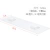 80C Transparente Engrosado con Clip en U Estante de Almacenamiento para Baño Almacenamiento y Organización de Artículos de Cocina Colgador Fuerte Sin Taladro