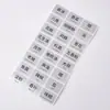 Pegatinas de Etiquetas para Condimentos de Cocina y Hogar, Impermeables y a Prueba de Aceite para Botellas y Frascos, para Aceite, Sal, Salsa, Vinagre, Glutamato Monosódico, Condimentos, Especias y Anís