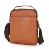Bolso de Hombro para Hombre de Estilo Nuevo Transfronterizo con Textura de Piel Suave, para Viajes de Negocios y Uso Diario, Bolso Cruzado con Acabado de Alta Gama