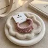 Gomas para el pelo de satén multicolor con alta elasticidad y textura, estilo básico, sin costuras y no dañan el cabello, simples y elegantes, accesorio para el cabello de uso diario