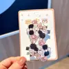 2 Pack ~ Novo Gancho de Cabelo Sanrio dos Desenhos Animados Franja Fofa para Crianças Cabelo Quebrado Clipe Lateral Super Fofo Doce Grampo de Cabelo