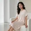 2026 Nuevo Ropa de Casa Casual Suelta de Manga Corta con Volantes para Primavera y Verano que se Puede Usar Afuera, Venta Directa del Fabricante