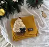 Set de Guantes de Lana y Bufanda Navideños, Lindo y Cálido, Pantalla Táctil, Dedos Separados, Unisex, Otoño e Invierno, Dibujos Animados para Niños