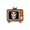 Serie de películas de terror de Halloween europeas y americanas pin máscara de terror personaje broche insignia de solapa combinación multiestilo