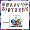 Nuevas Decoraciones para Fiesta de Cumpleaños Temáticas de Intensamente: Banderas, Globos, Adornos para Pasteles, Decoraciones de Cumpleaños y Stitch