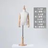 Soporte de Exhibición de Medio Cuerpo para Maniquíes Infantiles para Tienda de Ropa Infantil, Soporte de Maniquí de Cuerpo Entero para Niños y Niñas