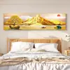 Arte de Pared Alegre para Dormitorio: Nueva Pintura Decorativa para Dormitorio Principal Estilo Chino para la Paz y la Felicidad, Mural de Pared Cálido para el Hogar