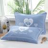 Toalla de almohada de gasa media, no hace bolitas, no se decolora, 47*69, para estudiantes, hogar, adultos, almohada grande, toalla de almohada