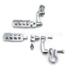 Pedales de Motocicleta, Nuevos Pedales de Aleación de Aluminio, Reposapiés, Protectores, Adecuados para Tubos con un Diámetro de 1-1/4 pulgadas