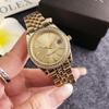 Reloj con Alto Atractivo Estético, Diseño de Nicho a la Moda, Reloj de Lujo con Diamantes, Reloj de Agujas con Calendario, Reloj de Mujer Versátil de Moda Estilo Europeo