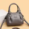 Bolso Bandolera de Cuero Suave de Moda 2026 para Mujer, Gran Capacidad, Moderno y Versátil, Bolso de Mano con Correa al Hombro para el Trabajo