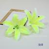 Orquídea Tigre de Simulación Lirio Grande Ceremonia de Apertura Cesta de Flores Arreglo Floral Caja de Regalo DIY Decoración del Hogar Decoración de Planta Verde