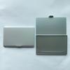 Suministro portatarjetas de aleación de aluminio portatarjetas de metal portatarjetas de aluminio estuche para tarjetas de visita de aluminio puede láser logo