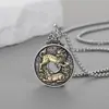 Colar com Pingente de Segurança Pixiu Original para Homens, Estilo Étnico Moderno, Corrente para Clavícula Atrai-Riqueza, Pingente da Moda em Prata Tibetana Imitação