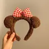 Diadema de Pingüino de Peluche Lindo para Otoño e Invierno, Cabeza de Pez, Celebridad de Internet Femenina, Cara de Dibujos Animados, Para Lavado de Cara, Maquillaje, Presionar el Cabello, Diadema Nueva, Pasador de Pelo, Diadema