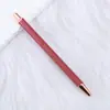 Caneta Esferográfica com Adesivo de Pressão Nova Caneta de Presente Cor Sólida Criativa Caneta Publicitária Caneta Esferográfica de Presente Pode Ser Impressa com Logo Atacado