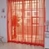 Decoración del Hogar Sala de Estar Dormitorio Cortinas Nuevo Fresco Pastoral Pieza Única Color Sólido Vidrio Transparente Pantalla de Ventana