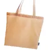 Bolsa de Lona Paquete Bolsillo Bolsa de Compras Publicitaria Logo Personalizable Imagen Color Impresión Publicidad