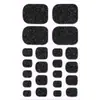 Pegatinas para Manicura y Pies Transfronterizas Venta Caliente Impermeables Adhesivas Polvo de Cebolla Color Sólido Gradiente Película de Esmalte de Uñas Pegatinas para Uñas Pegatinas para Pies Venta al Por Mayor