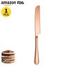 Cuchillo de acero inoxidable para tartas y pala de Amazon transfronterizo, apto para el hogar, utensilios para hornear, cuchillo para pan y pizza, venta al por mayor.