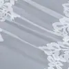 22cm Tela de Encaje Tejido de Punto de Urdimbre Encaje de Nylon y Seda Encaje Suave para Ropa Accesorios Walr Shuo
