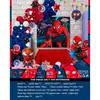 Traje de Globos de Cumpleaños para Niños en Español 12345-años Escena de Fiesta Conjunto de Suministros Decorativos para Niños y Niñas