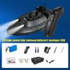 Barco de arrastre con control remoto inalámbrico de 12 V transfronterizo, de alta velocidad, con anzuelo de cebo de alta potencia, barco de anidación de alta potencia, venta al por mayor