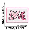 Suministro Transfronterizo de Parches Bordados en Inglés Coloridos y Personalizados con Lemas de Moda Amor por la Ropa, Bolsas y Parches Decorativos