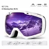 Artículos Populares para Exteriores Equipo Deportivo de Esquí Gafas de Esquí Protección UV a Prueba de Viento Gafas Protectoras para Exteriores Antivaho para Adultos 10